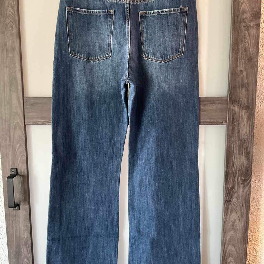 Euc-Kancan Button Fly Distressed Bootcut - image 7